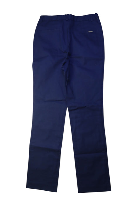 A Navy Dress Pants from Ferrari in size 12Y for boy. (Back View)
