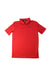 A Red Short Sleeve Polos from Nike in size 10Y for boy. (Front View)