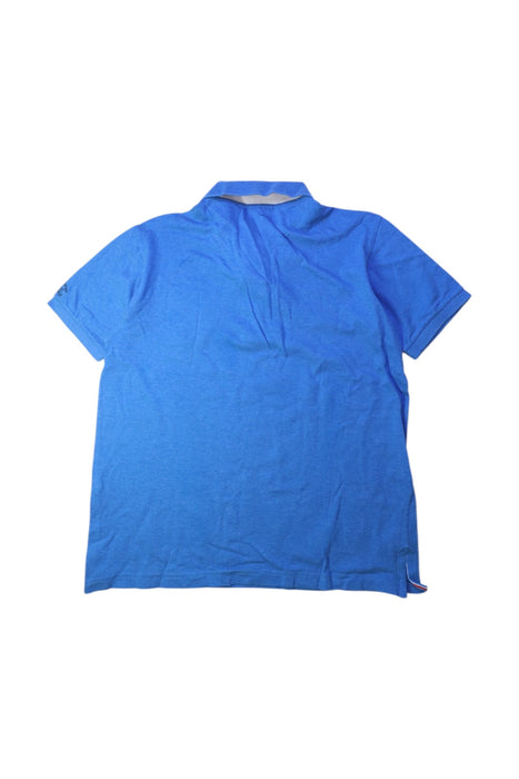 A Blue Short Sleeve Polos from Paul & Shark in size 12Y for boy. (Back View)