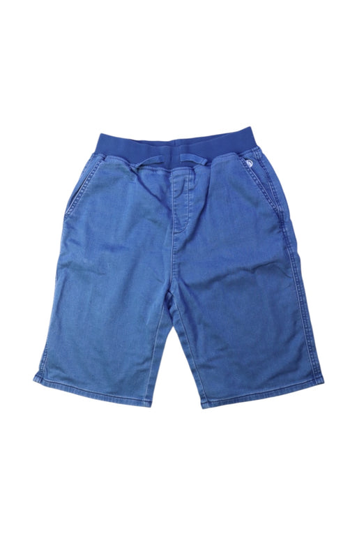 A Blue Shorts from Petit Bateau in size 12Y for boy. (Front View)