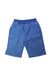 A Blue Shorts from Petit Bateau in size 12Y for boy. (Front View)