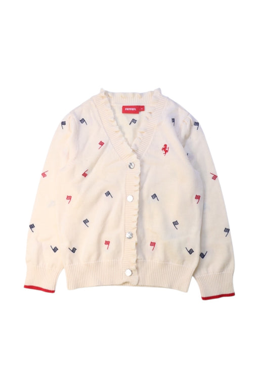 A Multicolour Cardigans from Ferrari in size 4T for girl. (Front View)