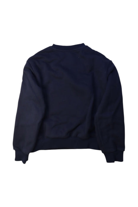 A Black Crewneck Sweatshirts from Bora Aksu in size 6T for girl. (Back View)