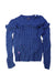 A Navy Knit Sweaters from Polo Ralph Lauren in size 6T for girl. (Front View)