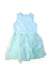 A Blue Sleeveless Dresses from Seed in size 7Y for girl. (Front View)