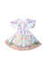 A Multicolour Short Sleeve Dresses from Lipsy London in size 8Y for girl. (Front View)