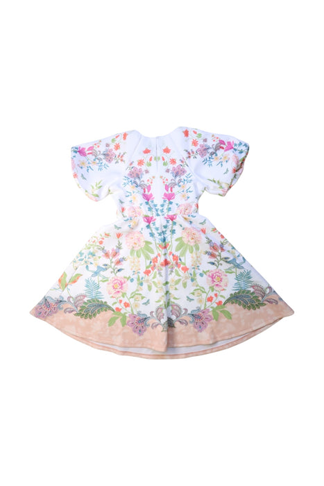 A Multicolour Short Sleeve Dresses from Lipsy London in size 8Y for girl. (Back View)
