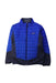 A Blue Puffer/Quilted Jackets from Patagonia in size 7Y for boy. (Front View)
