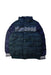 A Navy Puffer/Quilted Jackets from MLB in size 11Y for neutral. (Front View)