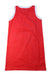 A Red Sleeveless Dresses from Calvin Klein in size 8Y for girl. (Back View)