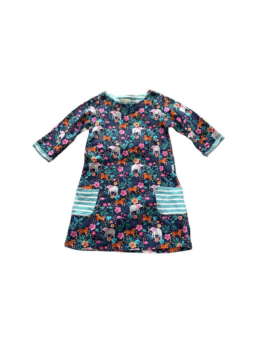 A Multicolour Long Sleeve Dresses from Jojo Maman Bébé in size 5T for girl. (Front View)