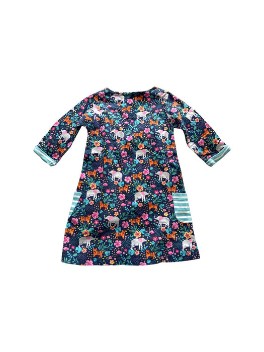 A Multicolour Long Sleeve Dresses from Jojo Maman Bébé in size 5T for girl. (Back View)