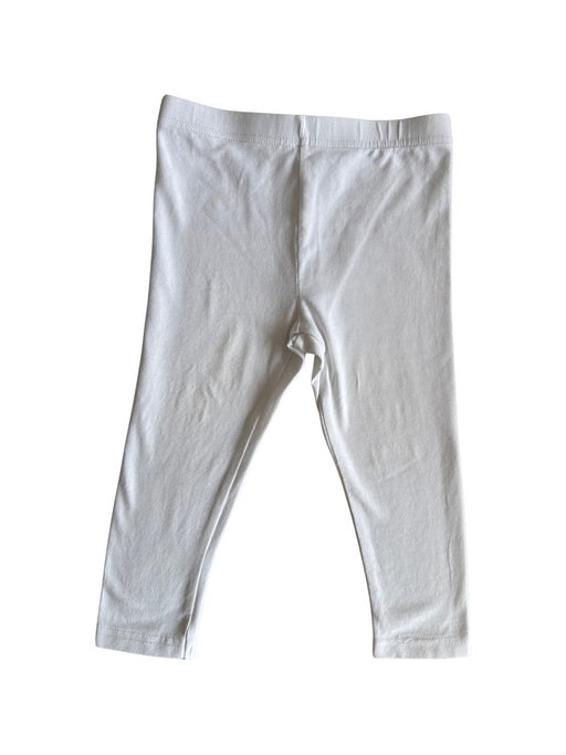 A White Leggings from Seed in size 18-24M for girl. (Front View)