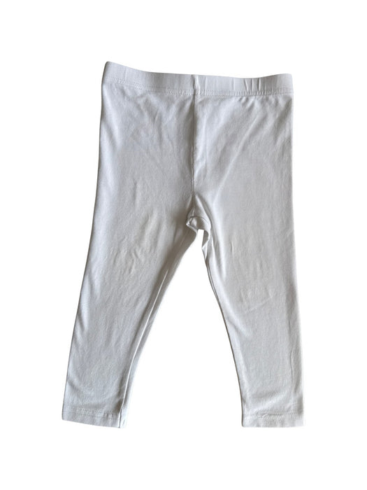 A White Leggings from Seed in size 18-24M for girl. (Front View)