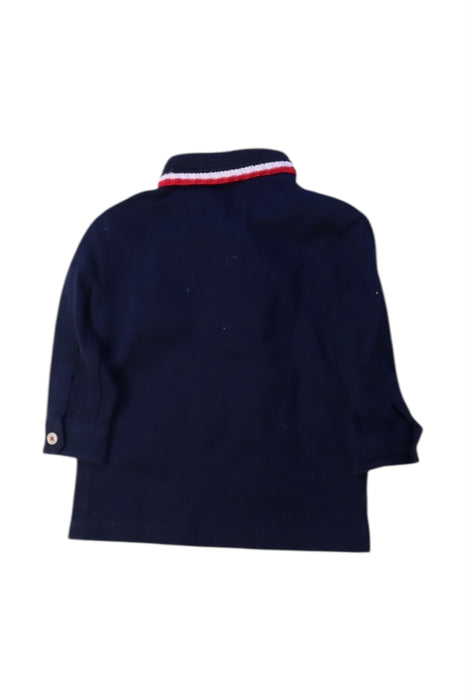 A Navy Long Sleeve Shirts from Nicholas & Bears in size 6-12M for boy. (Back View)