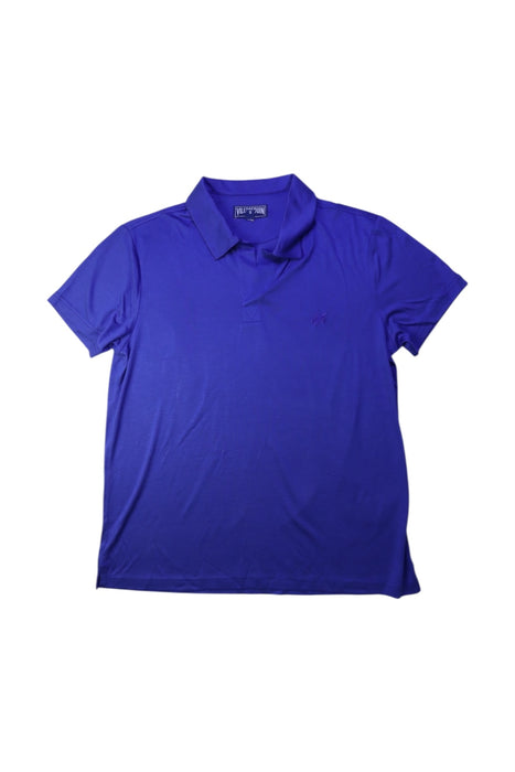 A Purple Short Sleeve Polos from Vilebrequin in size 14Y for boy. (Front View)