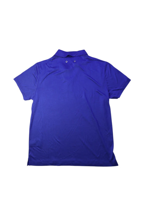A Purple Short Sleeve Polos from Vilebrequin in size 14Y for boy. (Back View)