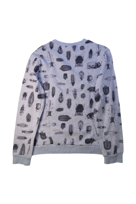 A Grey Crewneck Sweatshirts from Paul Smith in size 14Y for boy. (Back View)