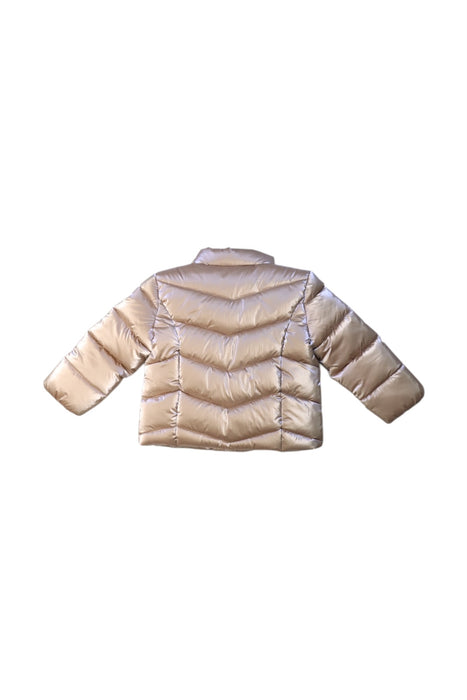 A Beige Puffer/Quilted Jackets from Original Marines in size 6-12M for girl. (Back View)