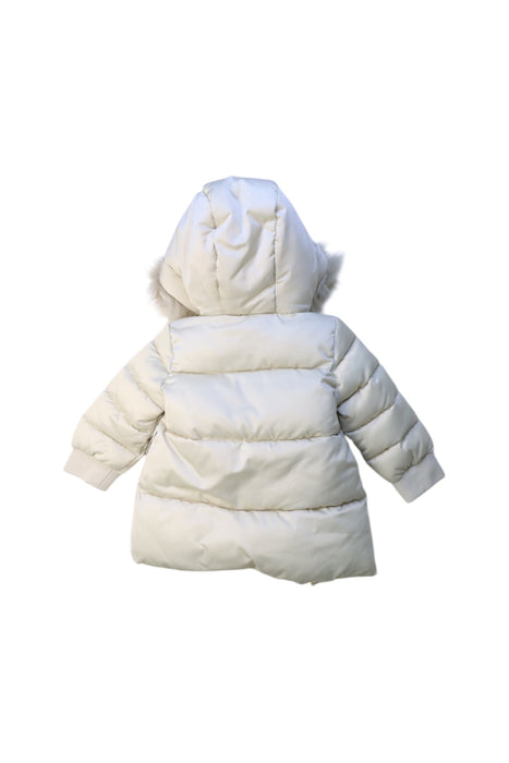 A Taupe Puffer/Quilted Coats & Outerwear from Original Marines in size 6-12M for girl. (Back View)