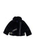 A Black Puffer/Quilted Jackets from Original Marines in size 6-12M for girl. (Front View)