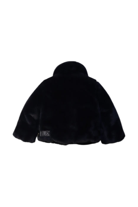 A Black Puffer/Quilted Jackets from Original Marines in size 6-12M for girl. (Back View)