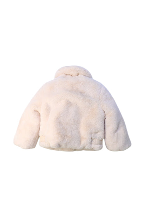 A Ivory Lightweight Jackets from Original Marines in size 6-12M for girl. (Back View)