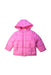 A Pink Puffer/Quilted Coats & Outerwear from Original Marines in size 5T for girl. (Front View)