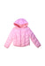 A Pink Puffer/Quilted Jackets from Original Marines in size 5T for girl. (Front View)