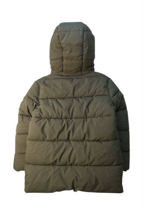 A Green Puffer/Quilted Coats & Outerwear from Original Marines in size 5T for girl. (Back View)