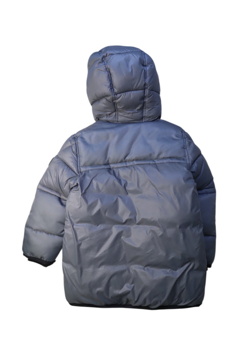 A Grey Puffer/Quilted Coats & Outerwear from Original Marines in size 5T for girl. (Back View)