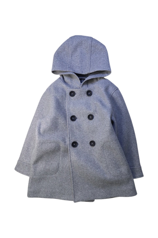 A Grey Coats from Original Marines in size 5T for girl. (Front View)