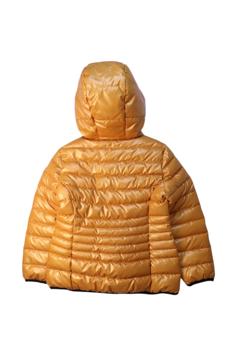A Orange Puffer/Quilted Jackets from Original Marines in size 5T for girl. (Back View)