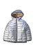 A Silver Puffer/Quilted Jackets from Original Marines in size 5T for girl. (Front View)
