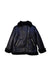 A Black Lightweight Jackets from Original Marines in size 5T for girl. (Front View)