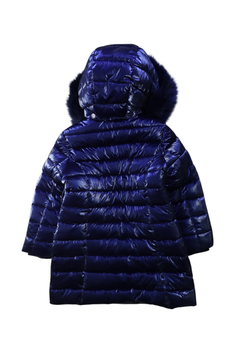 A Navy Puffer/Quilted Coats & Outerwear from Original Marines in size 5T for girl. (Back View)