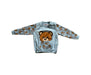 A Blue Crewneck Sweatshirts from Moschino in size 6-12M for boy. (Front View)