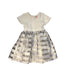 A White Short Sleeve Dresses from Baker by Ted Baker in size 5T for girl. (Front View)
