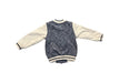 A Blue Lightweight Jackets from Les Enphants in size 4T for boy. (Back View)