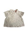 A White Short Sleeve Tops from La Coqueta in size 3-6M for girl. (Front View)