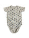 A Blue Short Sleeve Bodysuits from Petit Bateau in size 6-12M for neutral. (Front View)
