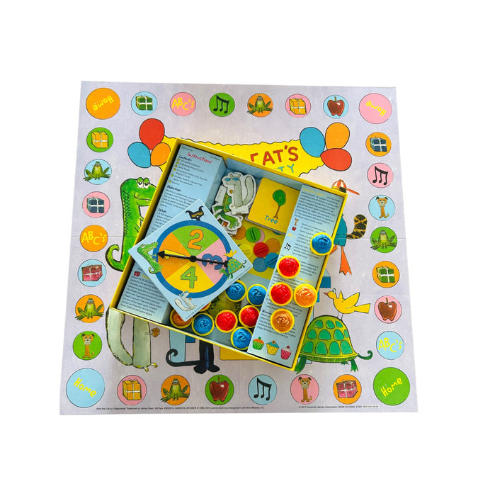 A Blue Board Games & Puzzles from Briarpatch in size 3T for neutral. (Back View)