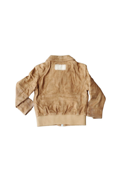 A Brown Lightweight Jackets from Dolce & Gabbana in size 2T for boy. (Back View)