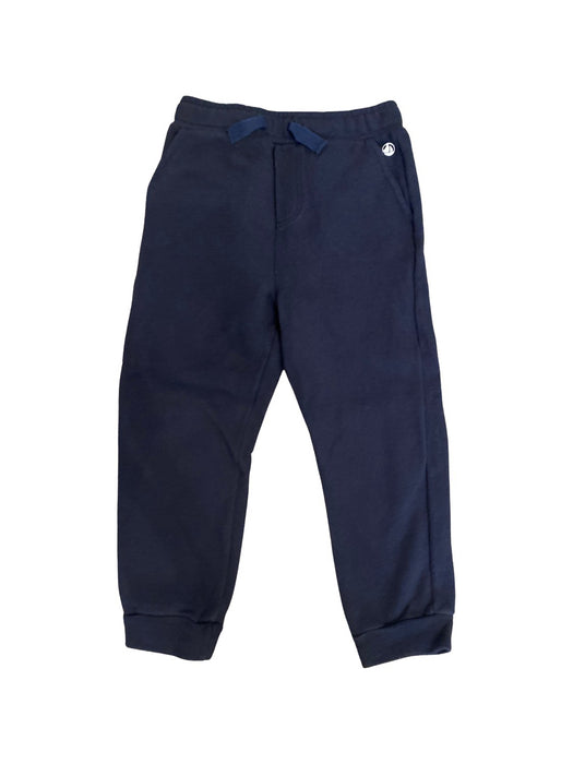 A Navy Sweatpants from Petit Bateau in size 5T for neutral. (Front View)