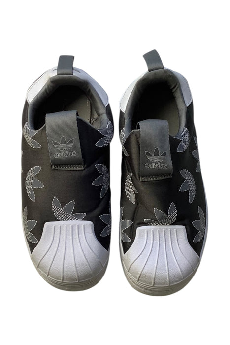 A Black Sneakers from Adidas in size 7Y for neutral. (Back View)