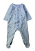 A Blue Onesies from Jacadi in size 3-6M for boy. (Front View)