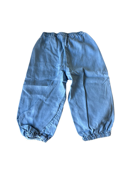 A Blue Casual Pants from Petit Bateau in size 2T for neutral. (Back View)