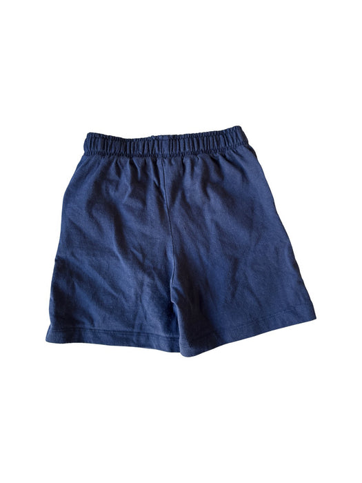A Blue Shorts from Petit Bateau in size 4T for neutral. (Back View)