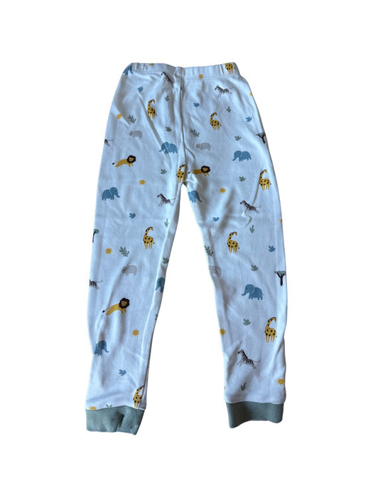 A White Pyjama Sets from Mori in size 3T for neutral. (Back View)