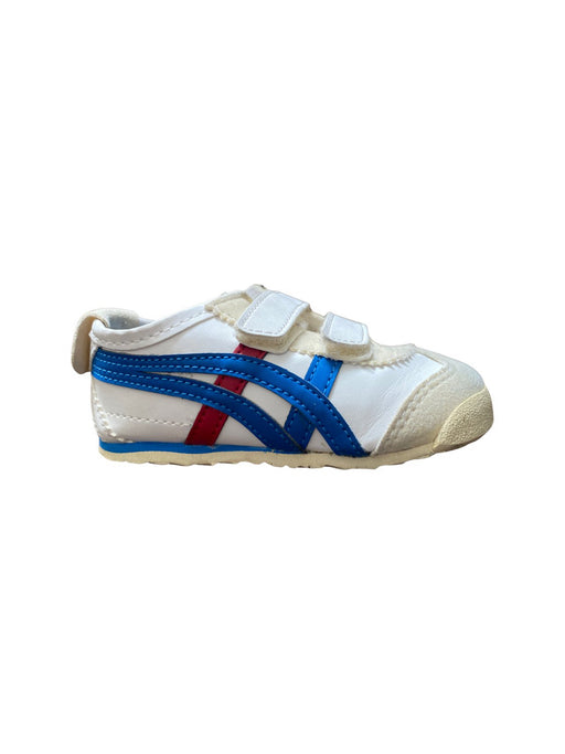 A Blue Sneakers from Onitsuka Tiger in size 12-18M for boy. (Front View)